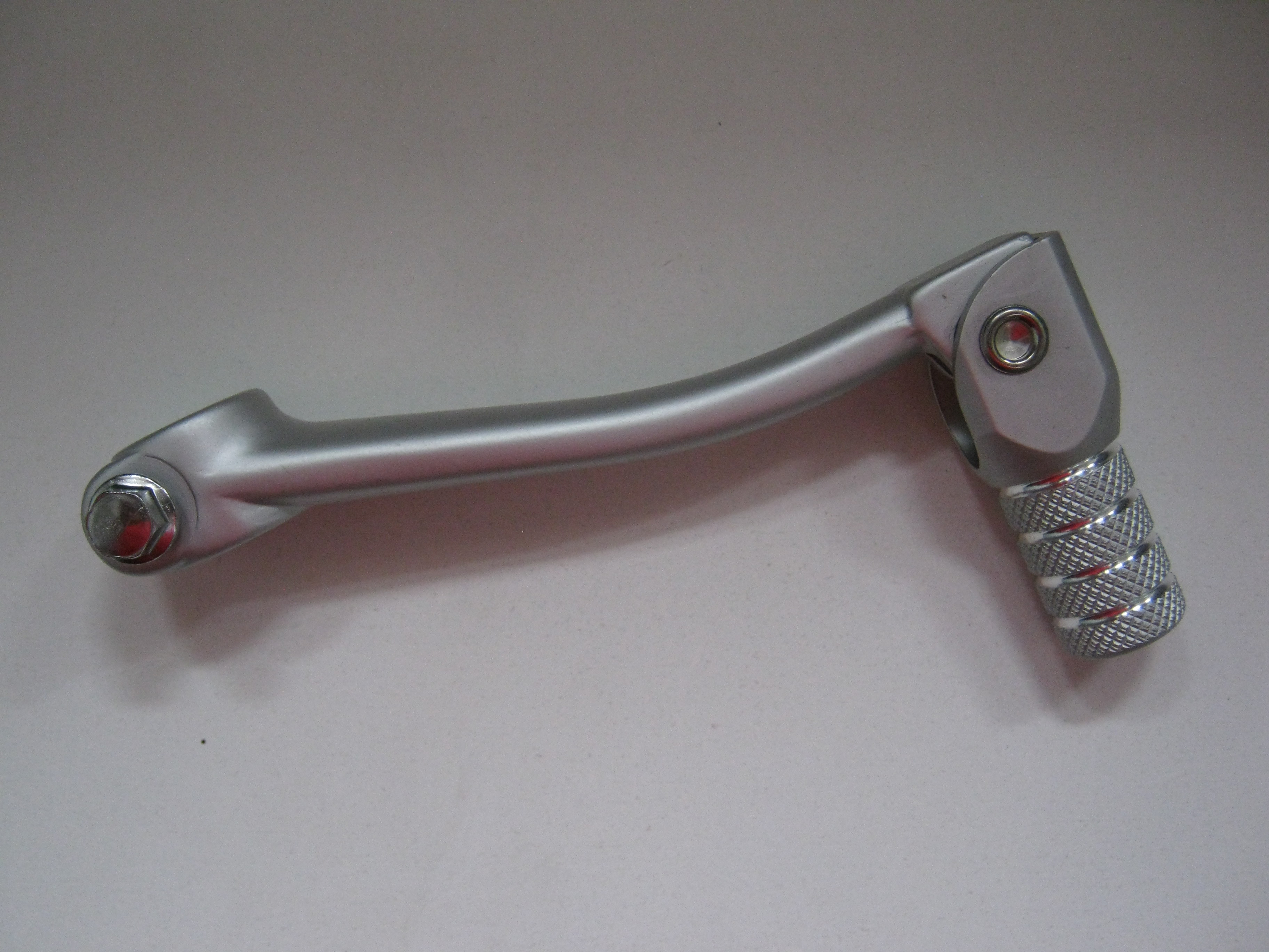 Fußschalthebel Schalthebel Ganghebel ALU Silber 125 Fußschalthebel Schalthebel Ganghebel ALU Silber 125