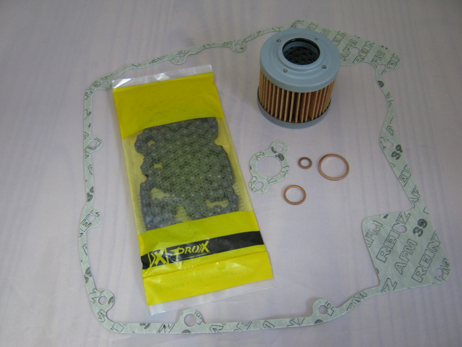 Steuerkette Prox Dichtung Kupplungsdeckel sand und Ölfilter Steuerkette Prox Dichtung Kupplungsdeckel sand und Ölfilter
