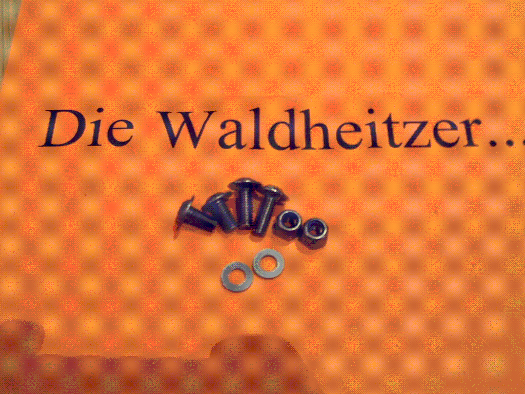 Edelstahlschraubensatz Kettenschutz & Ritzelabdeckung Edelstahlschraubensatz Kettenschutz & Ritzelabdeckung