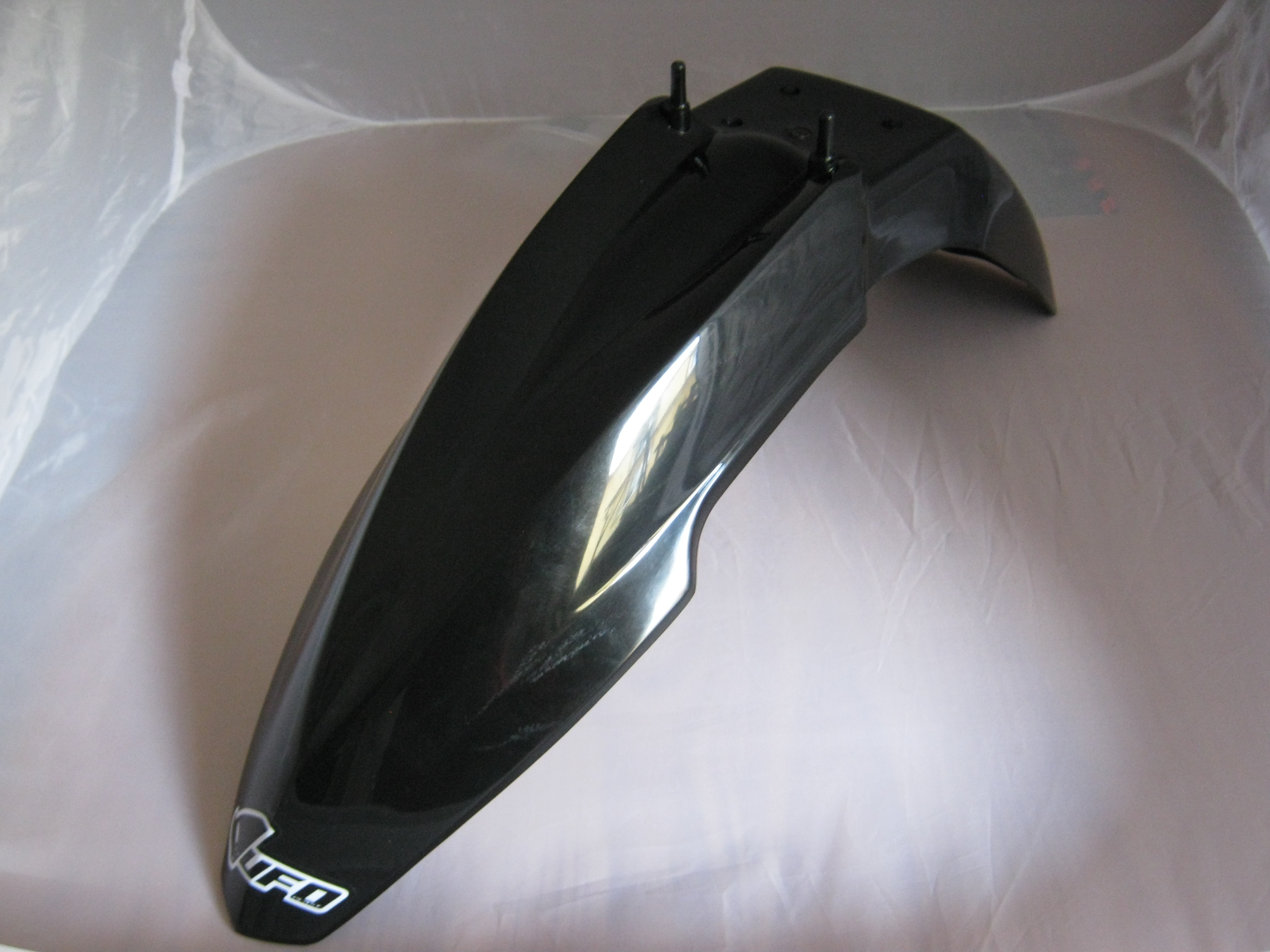 VorderradkotflÃ¼gel, schwarzeingefÃ¤rbt mit Halter fÃ¼r Lampenmaske Alternativ