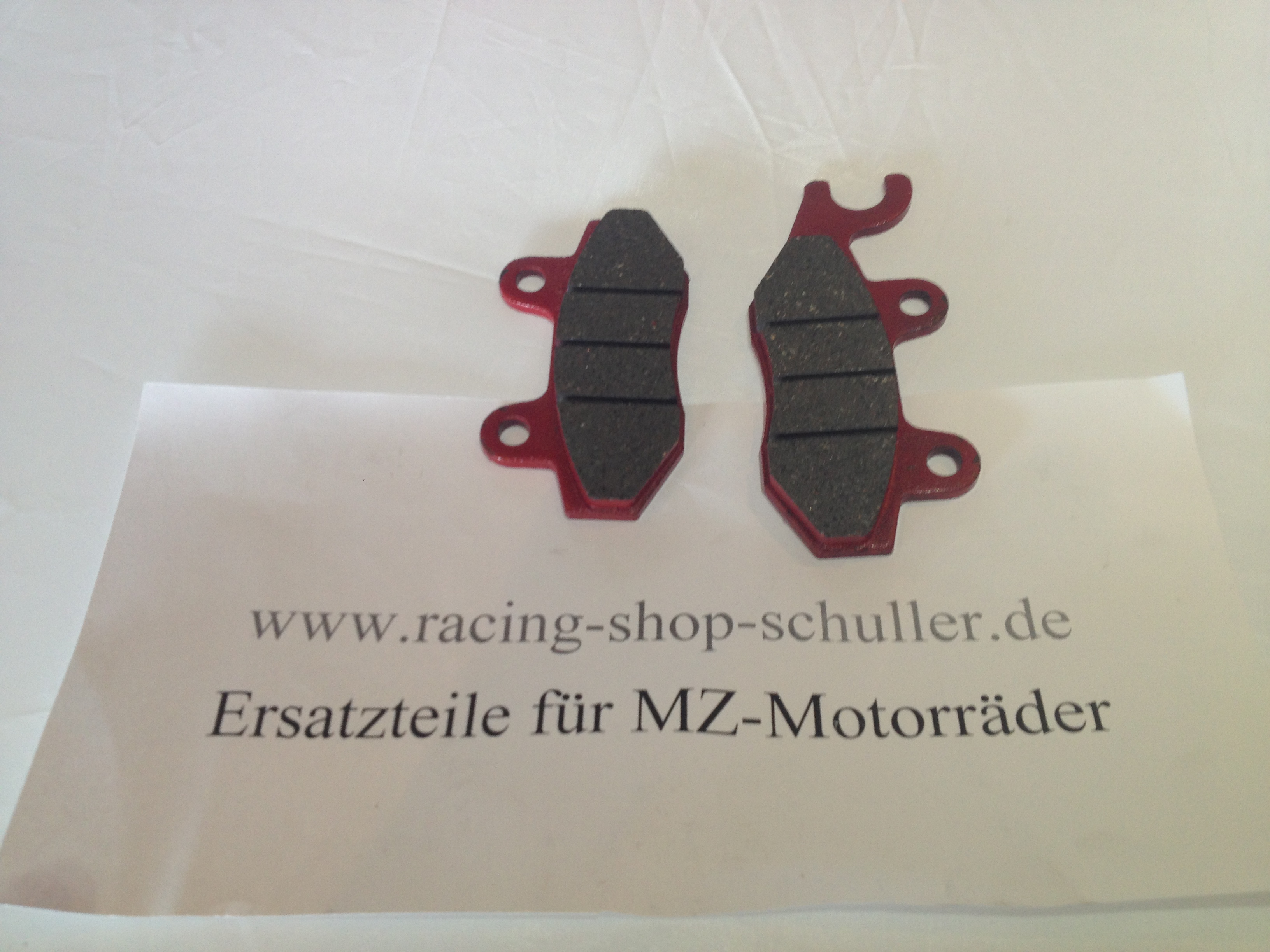 Bremsbelag hinten SM SX RT Bremsbelag hinten SM SX RT