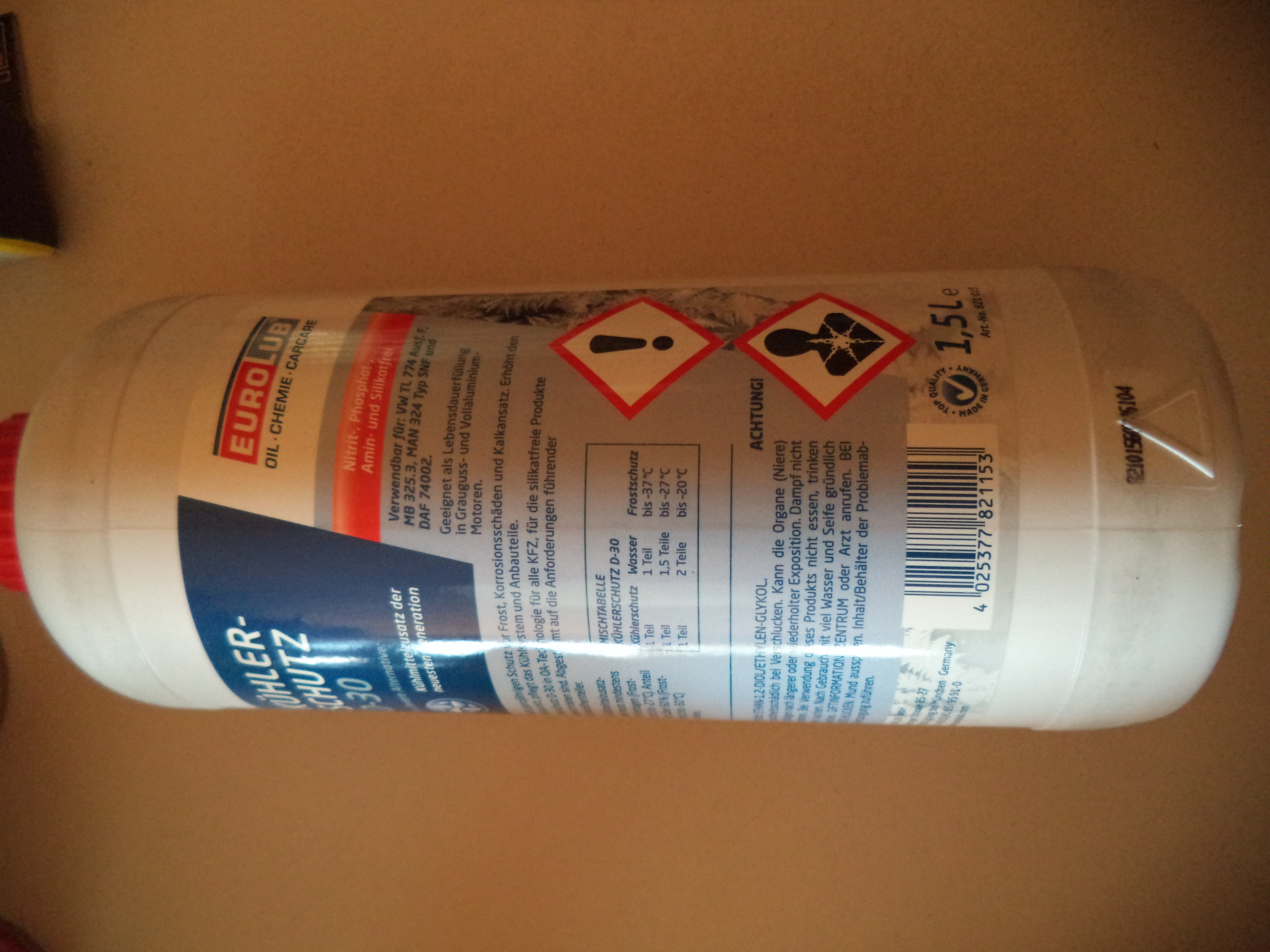 Kühlmittelzusatz 1,5l rot (12 Plus) Kühlmittelzusatz 1,5l rot (12 Plus)