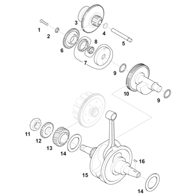 50x34,3x0,85 Anlaufscheibe, Kurbelwelle 50x34,3x0,85 Anlaufscheibe, Kurbelwelle