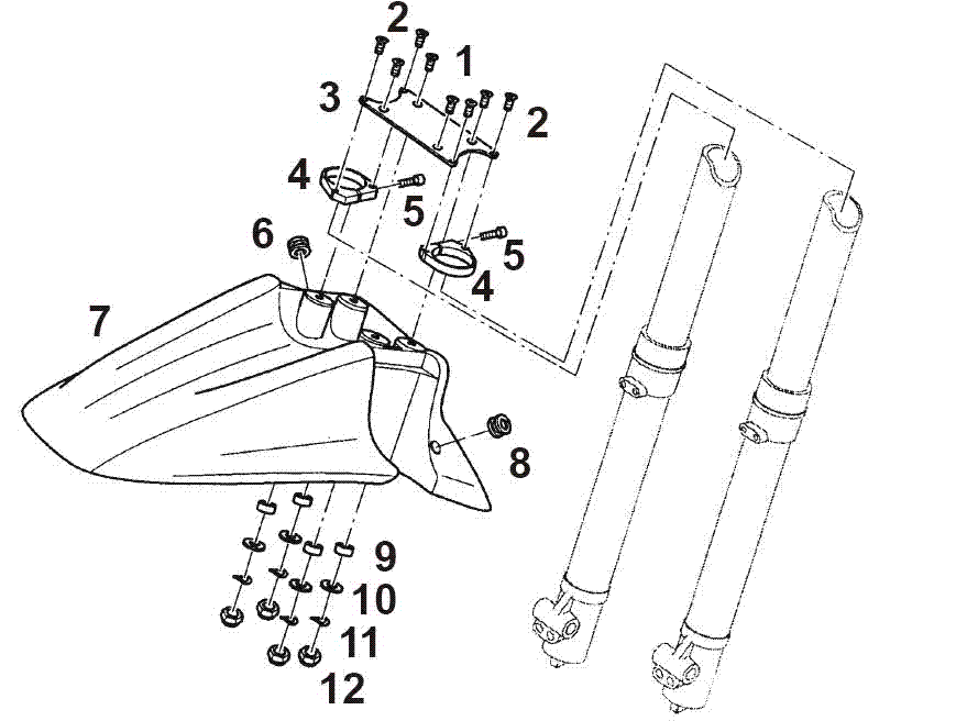 Gabelstabilisator Set Gabelstabilisator Set